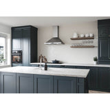 Ombra, Wall, 30'', Black SS, 600 CFM