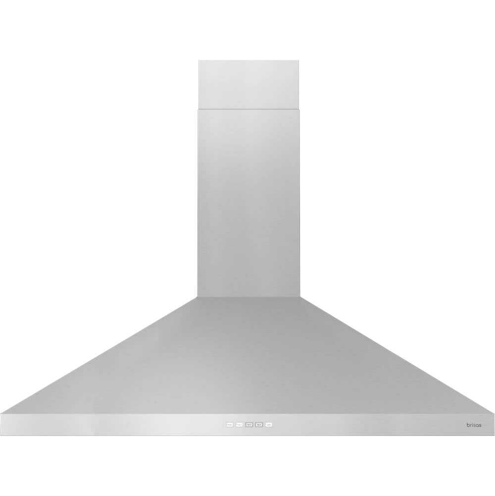 Zephyr - Brisas Traditional Pyramid Wall, 36'' SS, ACT, LED - Stainless Steel