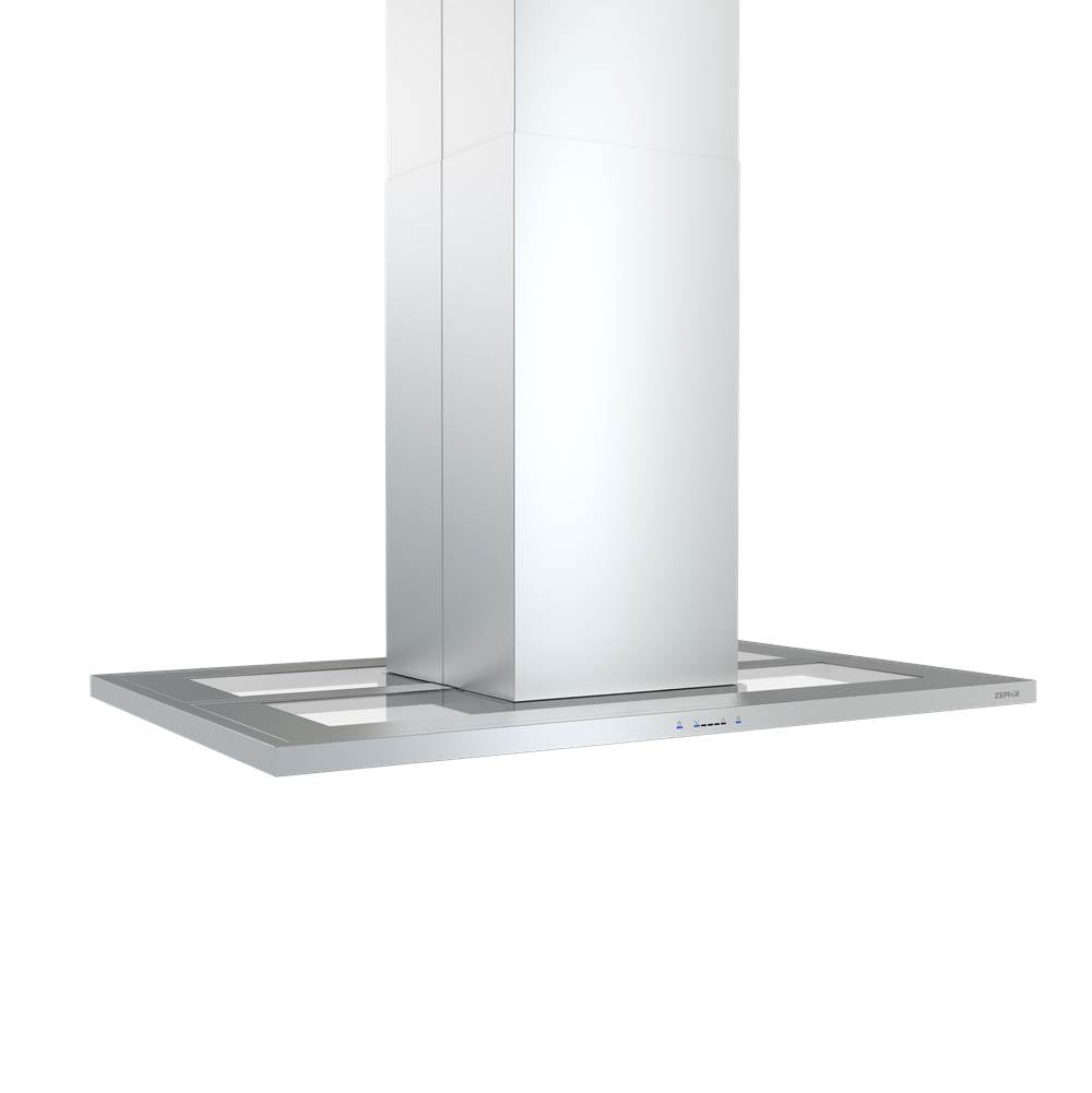 Modena, Island, 90cm, SS and Glass, LED, ACT