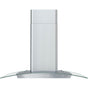Zephyr - Brisas Curved Glass Wall, 30'' G, ACT, LED - Stainless Steel,Glass