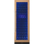 Zephyr - Presrv Wine Cooler, 24'' Full Size, Panel Ready And Glass, Reversible, 2 Zones