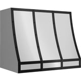 Forte Hood Banding Kit, 36in, Matte Black