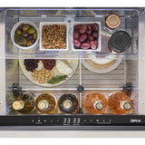 Presrv Refrigerator Drawers, 24in Compact, Outdoor, SS, 2 Zone