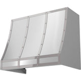 Forte Wall Custom Hood, 36in, SS, BODY ONLY