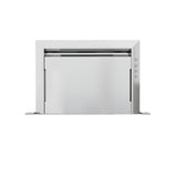 Zephyr - Lift Downdraft, 18'' rise, 30'' width, Stainless Steel - Stainless Steel