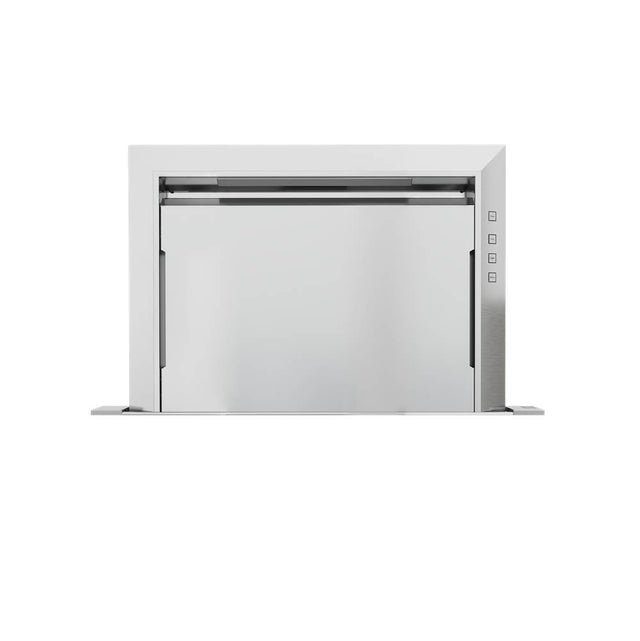 Zephyr - Lift Downdraft, 18'' rise, 30'' width, Stainless Steel - Stainless Steel