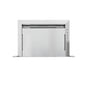 Zephyr - Lift Downdraft, 18'' rise, 30'' width, Stainless Steel - Stainless Steel