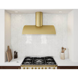 Okeanito, 42in, Brushed Gold, LED, BODY ONLY