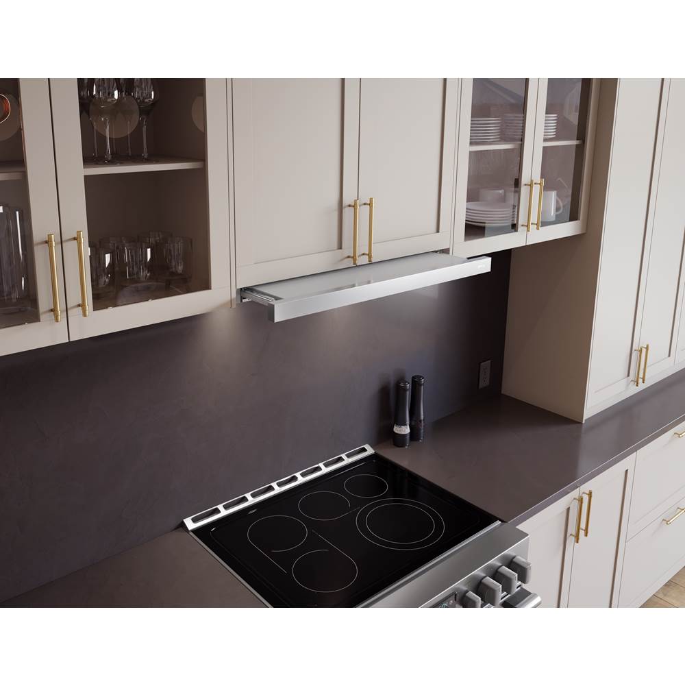 Valina Under Cabinet, 30In, Stainless Steel, LED