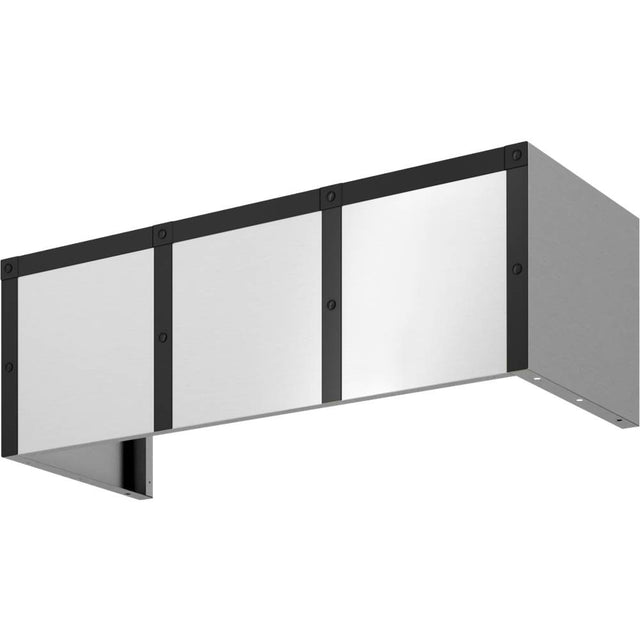 Zephyr - Duct Cover Banding Kit, 36in x 12in, Matte Black - Matte Black