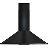 Zephyr - Savona Wall, 90cm, Black, LED, 600 CFM w/ACT - Black