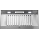 Zephyr - Monsoon Connect, 42in, SS, LED, ACT - Stainless Steel