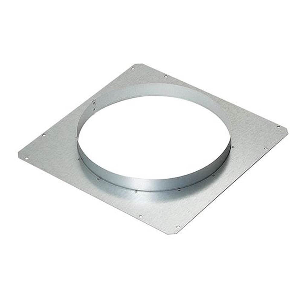 Zephyr - Front Panel Rough-In Plate - 10'' Round, DLI-A - Silver