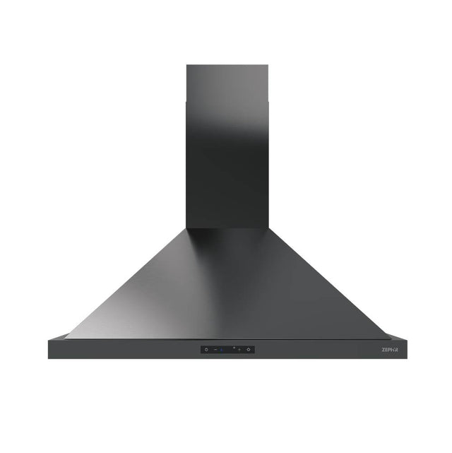 Zephyr - Ombra, Wall, 30'', Black SS, 600 CFM - Black Stainless Steel