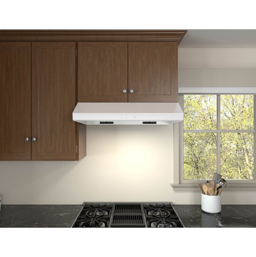 Cyclone, Under Cabinet, 30'', Black, 600 CFM