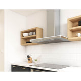 Luce Wall, 90cm, SS, LED, 600 CFM w/ACT