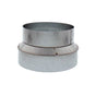 Zephyr - 7'' to 6'' round reducer - Silver
