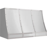 Forte Wall Custom Hood, 48in, SS, BODY ONLY