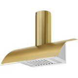 Okeanito, 36in, Brushed Gold, LED, BODY ONLY