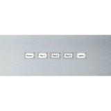 Brisas Traditional Pyramid Wall, 36'' SS, ACT, LED