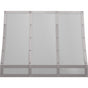 Zephyr - Forte Wall Custom Hood, 36in, SS, BODY ONLY - Stainless Steel