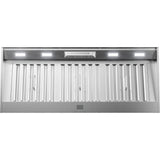 Zephyr - Monsoon Connect, 48in, SS, LED, ACT - Stainless Steel