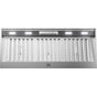 Zephyr - Monsoon Connect, 48in, SS, LED, ACT - Stainless Steel