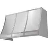 Forte Wall Custom Hood, 48in, SS, BODY ONLY