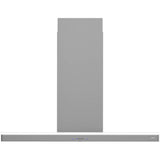 Zephyr - Luce Island, 90cm, SS, LED, 600 CFM w/ACT - Stainless Steel