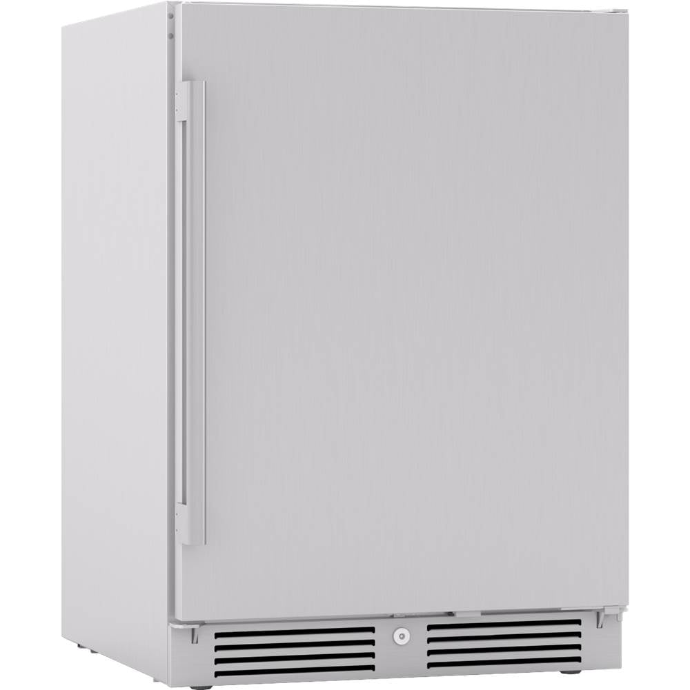 Presrv refrigerator, 24'' compact, outdoor ss, reversible, lock, 1 zone