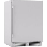 Presrv refrigerator, 24'' compact, outdoor ss, reversible, lock, 1 zone