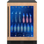 Zephyr - Presrv beverage, 24'' compact, panel-ready and glass, reversible, 1 zone