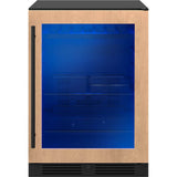 Presrv beverage, 24'' compact, panel-ready and glass, reversible, 1 zone
