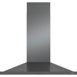 Zephyr - Anzio Wall, 30in, Black SS, LED, 600 CFM w/ACT - Black Stainless Steel