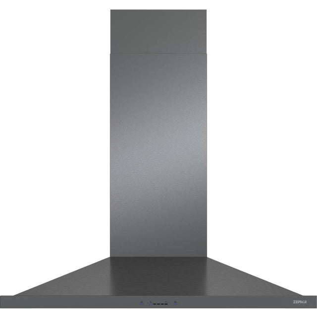Zephyr - Anzio Wall, 30in, Black SS, LED, 600 CFM w/ACT - Black Stainless Steel