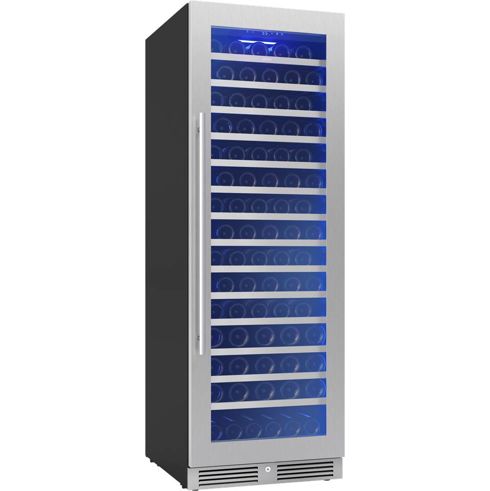 Presrv Wine Cooler, 24'' Full Size, SS And Glass, Reversible, 1 Zone