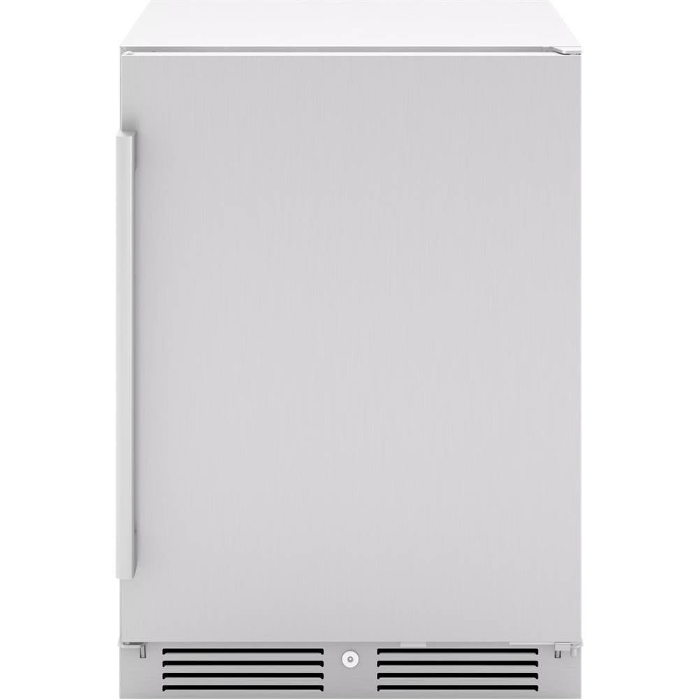 Zephyr - Presrv refrigerator, 24'' compact, outdoor ss, reversible, lock, 1 zone