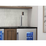Presrv Kegerator Zephyr Chalkboard Tap Handle, Walnut