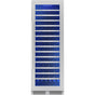 Zephyr - Presrv Wine Cooler, 24'' Full Size, SS And Glass, Reversible, 1 Zone
