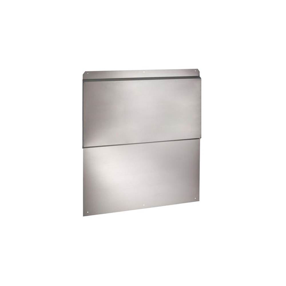 Zephyr - Telescopic Backsplash, 36 in. SS - Stainless Steel
