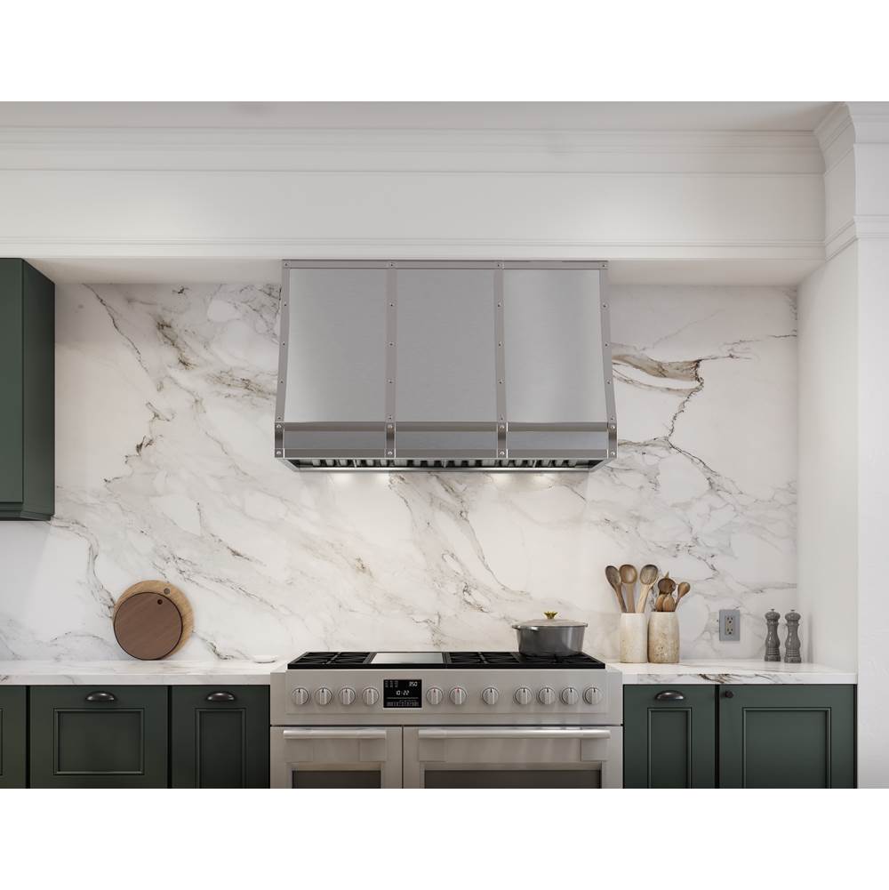 Forte Wall Custom Hood, 36in, SS, BODY ONLY