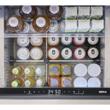 Presrv Refrigerator Drawers, 24in Compact, Outdoor, SS, 2 Zone