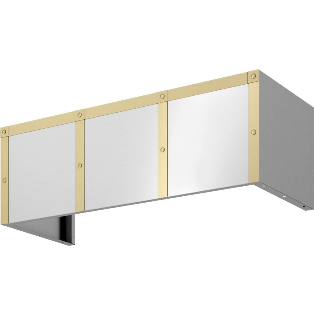 Zephyr - Duct Cover Banding Kit, 36in x 12in, Satin Gold - Satin Gold