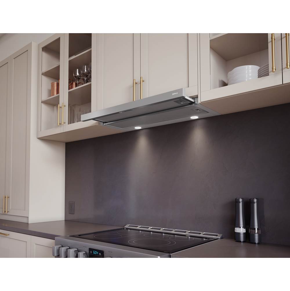 Valina Under Cabinet, 30In, Stainless Steel, LED
