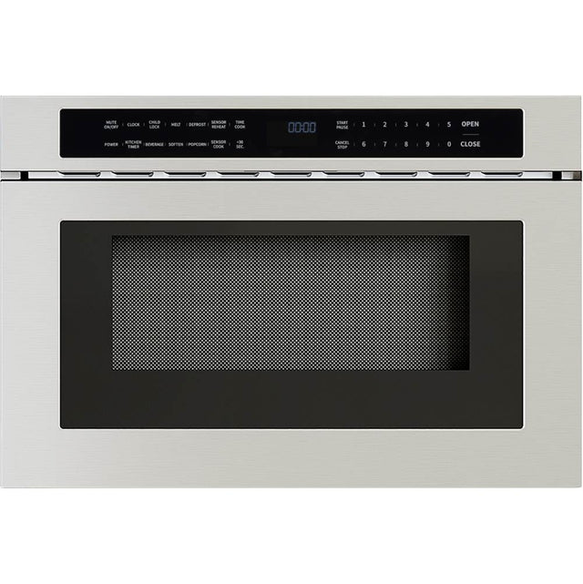 Zephyr - Microwave Drawer, 24In, Built-In, SS, 1.2Cf