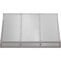 Zephyr - Forte Wall Custom Hood, 48in, SS, BODY ONLY - Stainless Steel
