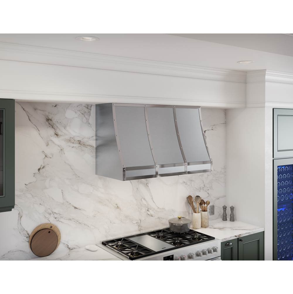 Forte Wall Custom Hood, 36in, SS, BODY ONLY