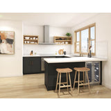 Luce Wall, 90cm, SS, LED, 600 CFM w/ACT