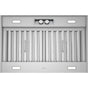 Zephyr - Spruce Outdoor Insert, 36in, LED, SS - Stainless Steel