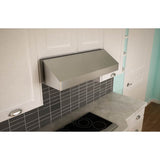 Gust, UC, 36in, SS, Baffles, LED, 290